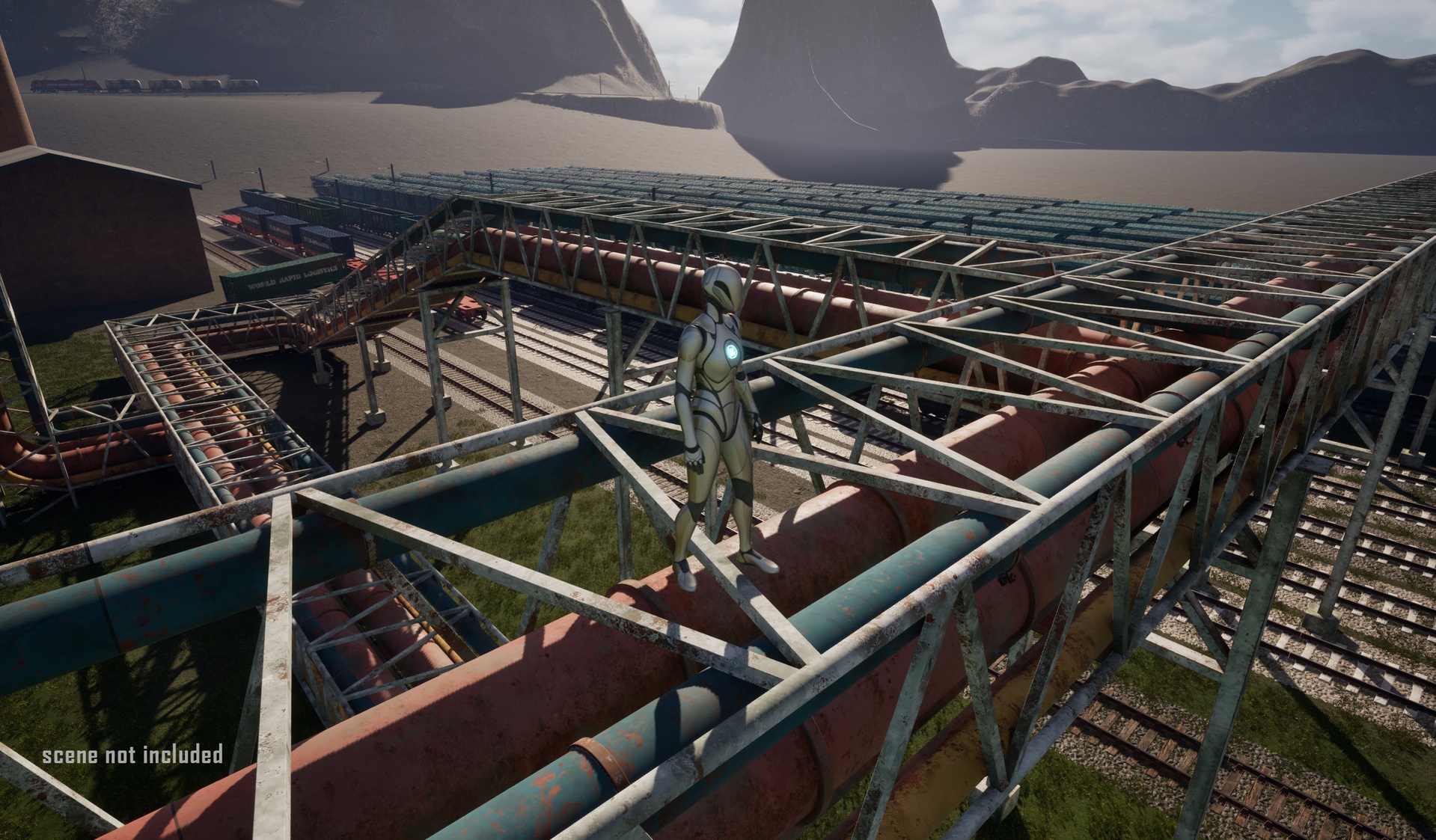 Media 1 for listing Industrial Pipe Rack
