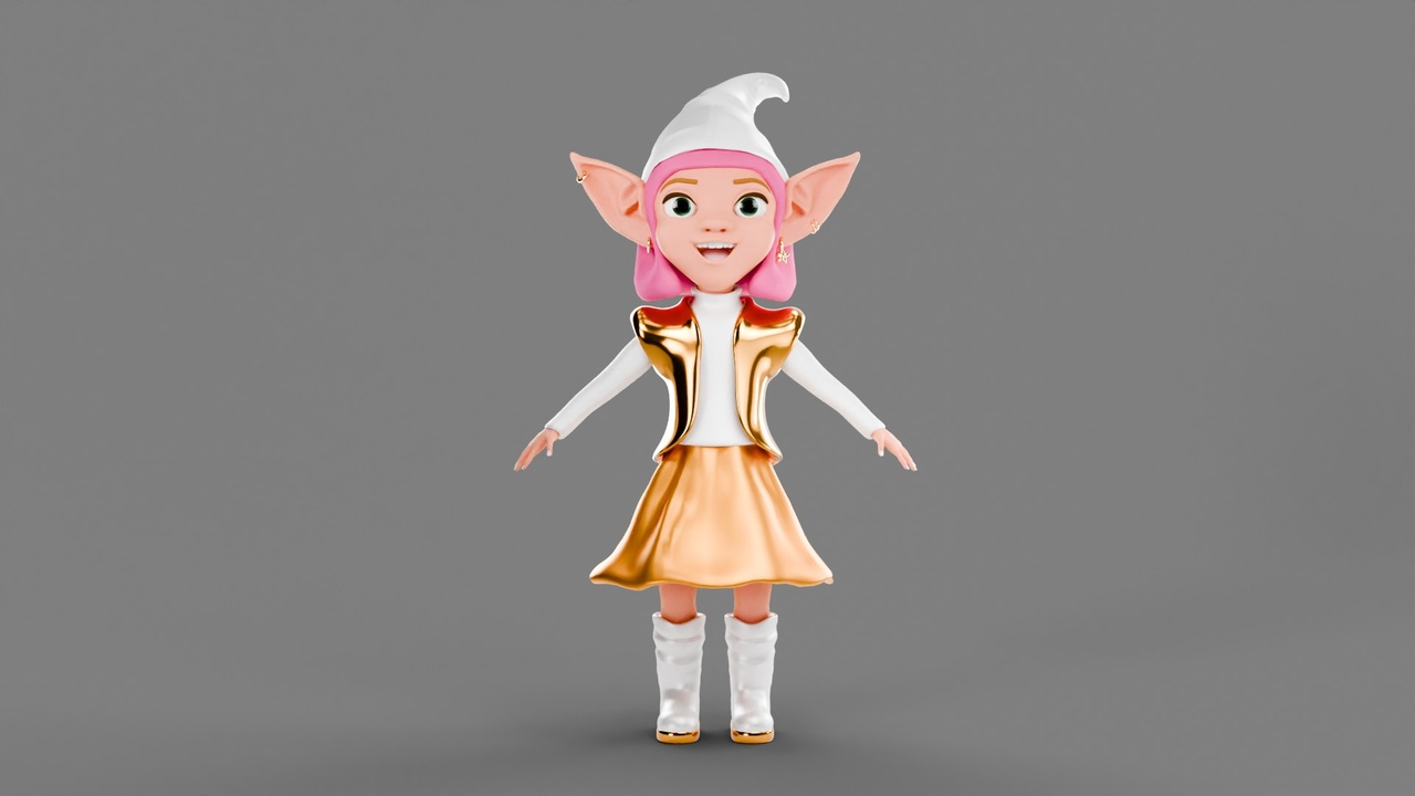 Media 1 for listing Cartoon Elf