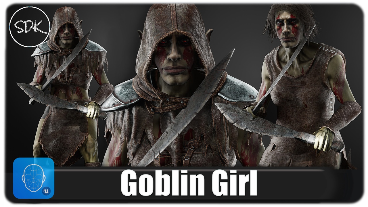 Media 1 for listing Goblin Girl