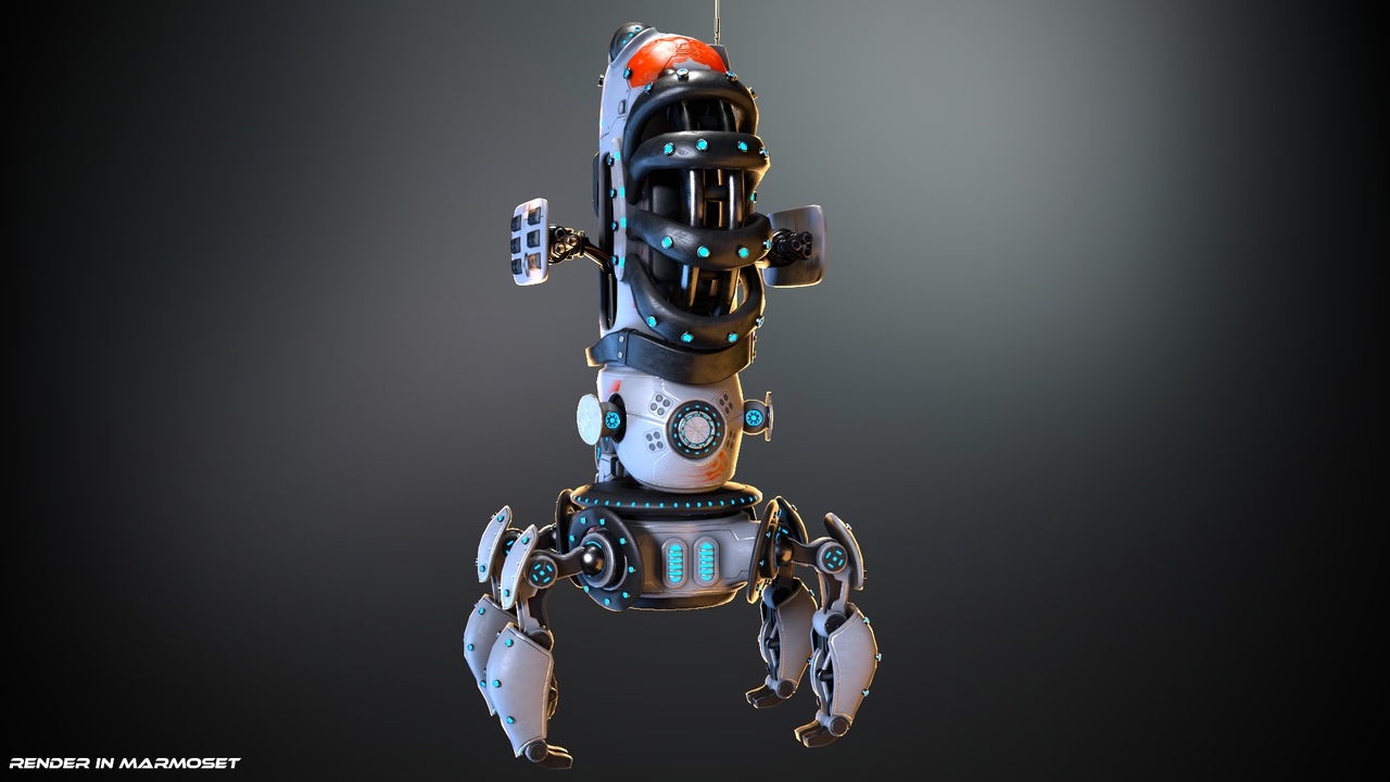 Media 1 for listing Sci-fi Drone 02
