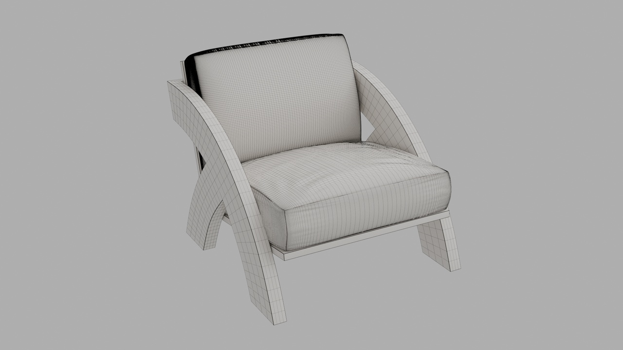 Media 1 for listing Modern Lounge Chair - Leibal Arch Chair - Blender