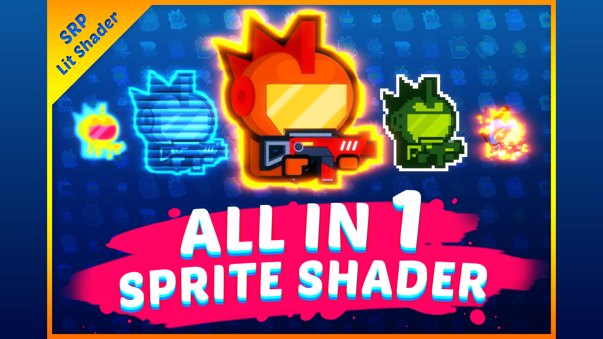 All In 1 Sprite Shader | Fab