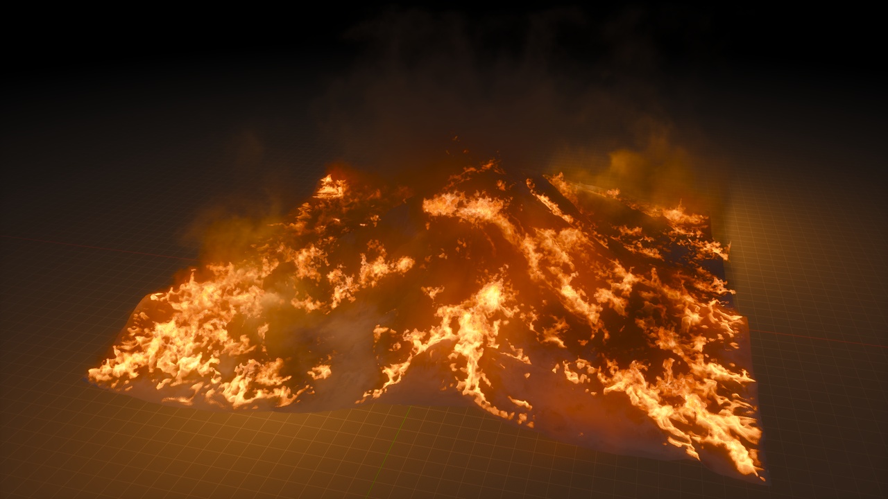 Media 1 for listing Fire Mountains Vdb Effects Pack Loop