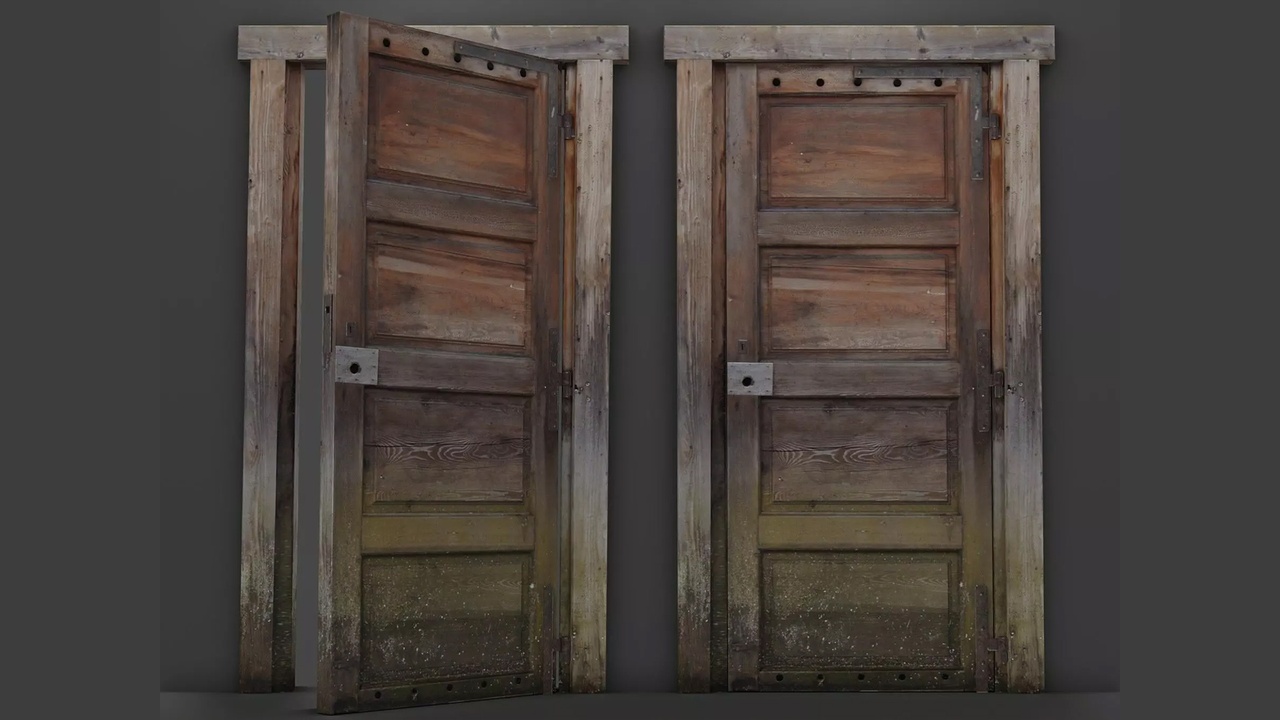 Media 1 for listing Abandoned Wooden Door