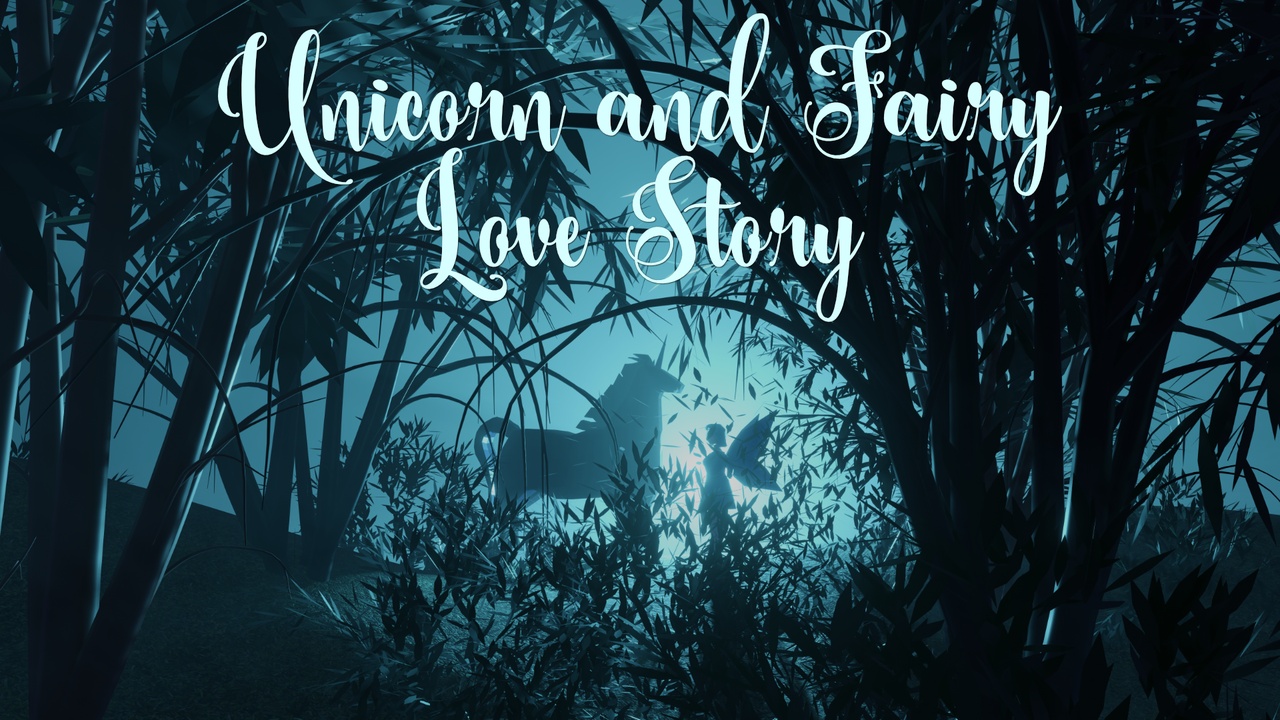 Media 1 for listing Unicorn and Fairy Love Story