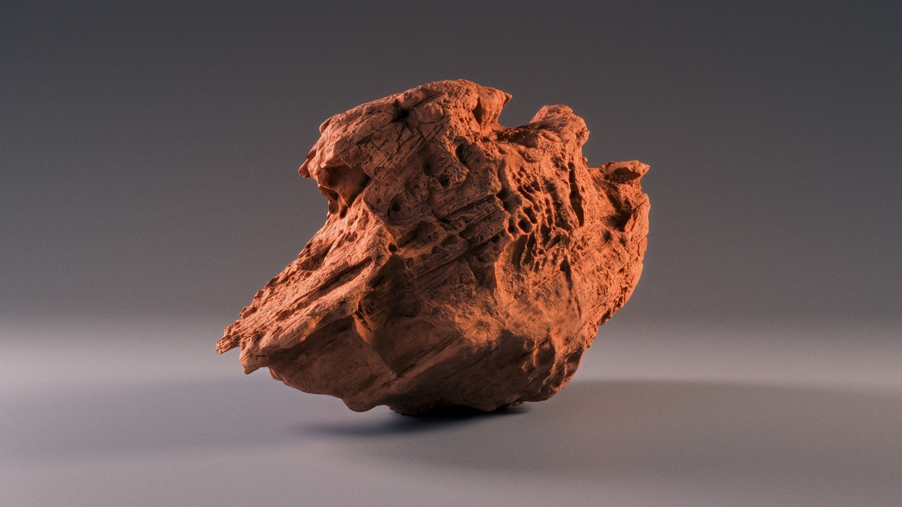 Media 1 for listing Wadi Rum Sandstone Rock 01 - Erosion Carved Boulder