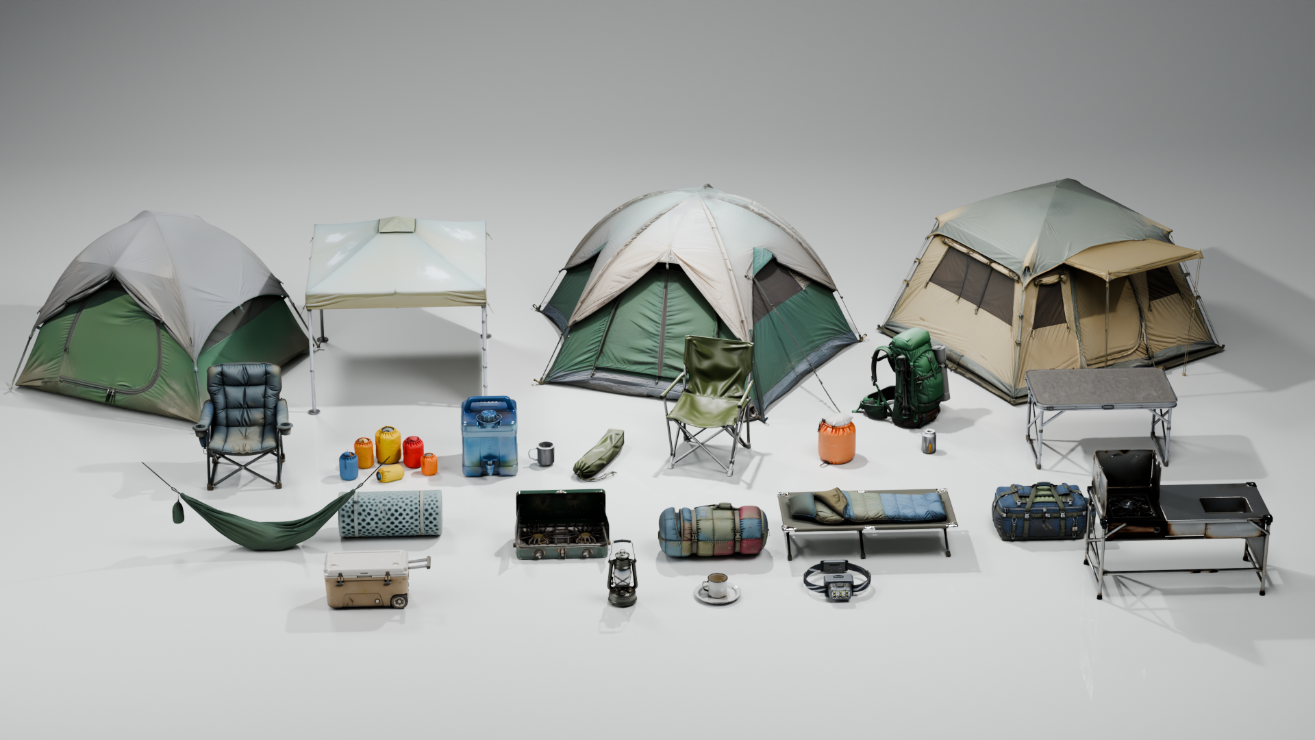 Realistic Camping Pack | Fab