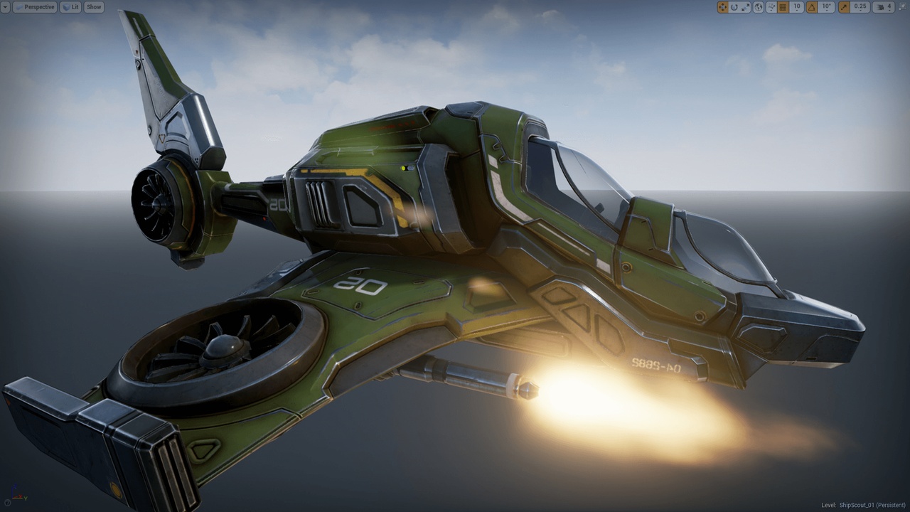 商品 Scout Spaceship and FXs 的媒体 1