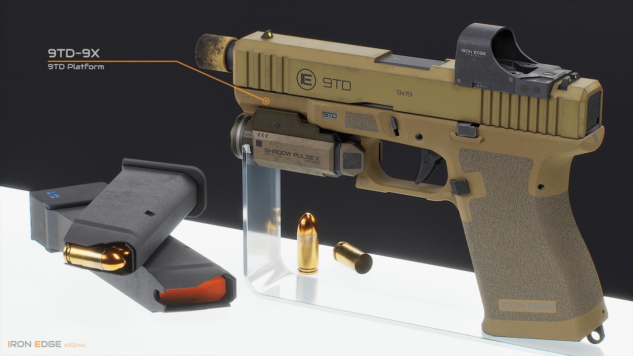 Media 1 for listing IE Pro Kit – Tactical Light Pistol – 9TD-9X