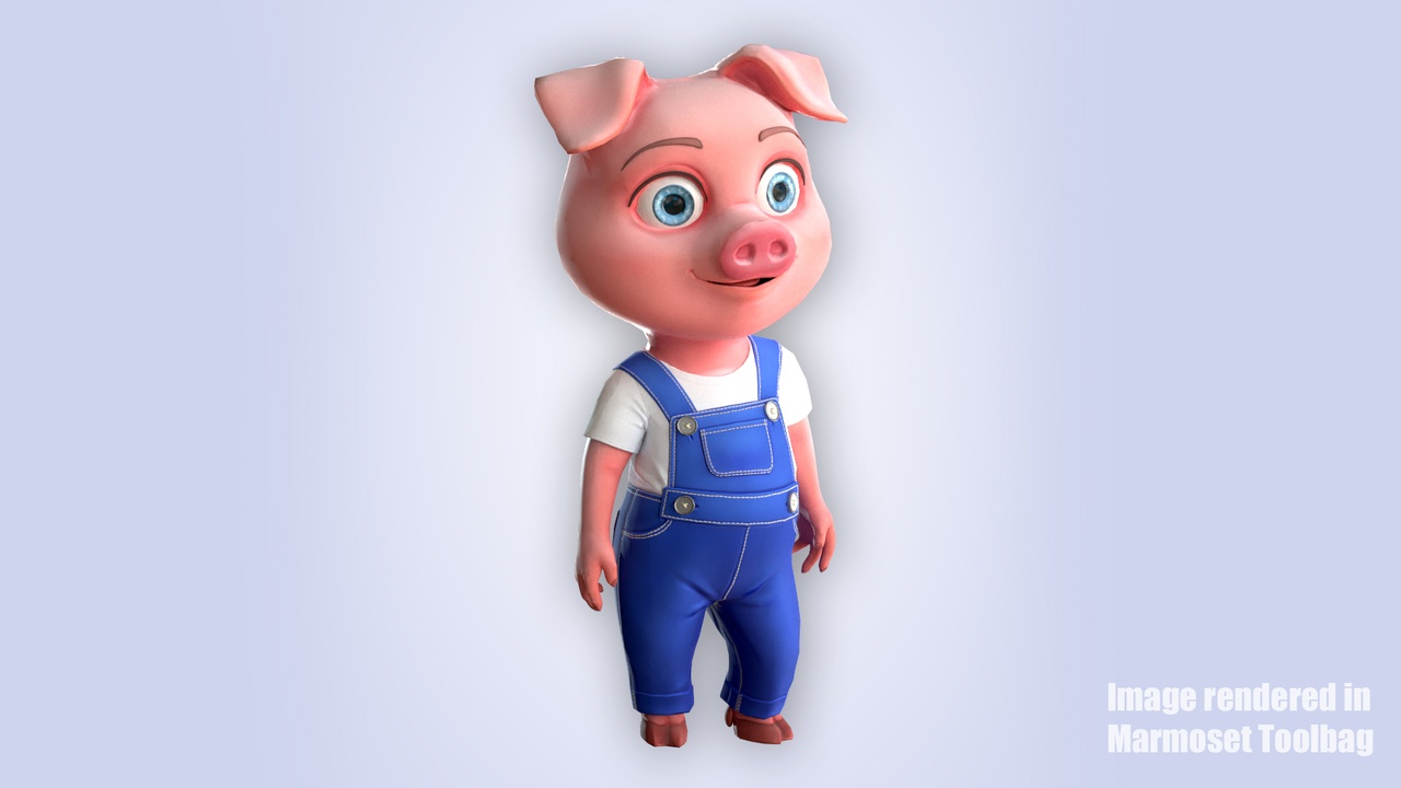 Media 1 for listing Cartoon Pig Cloth