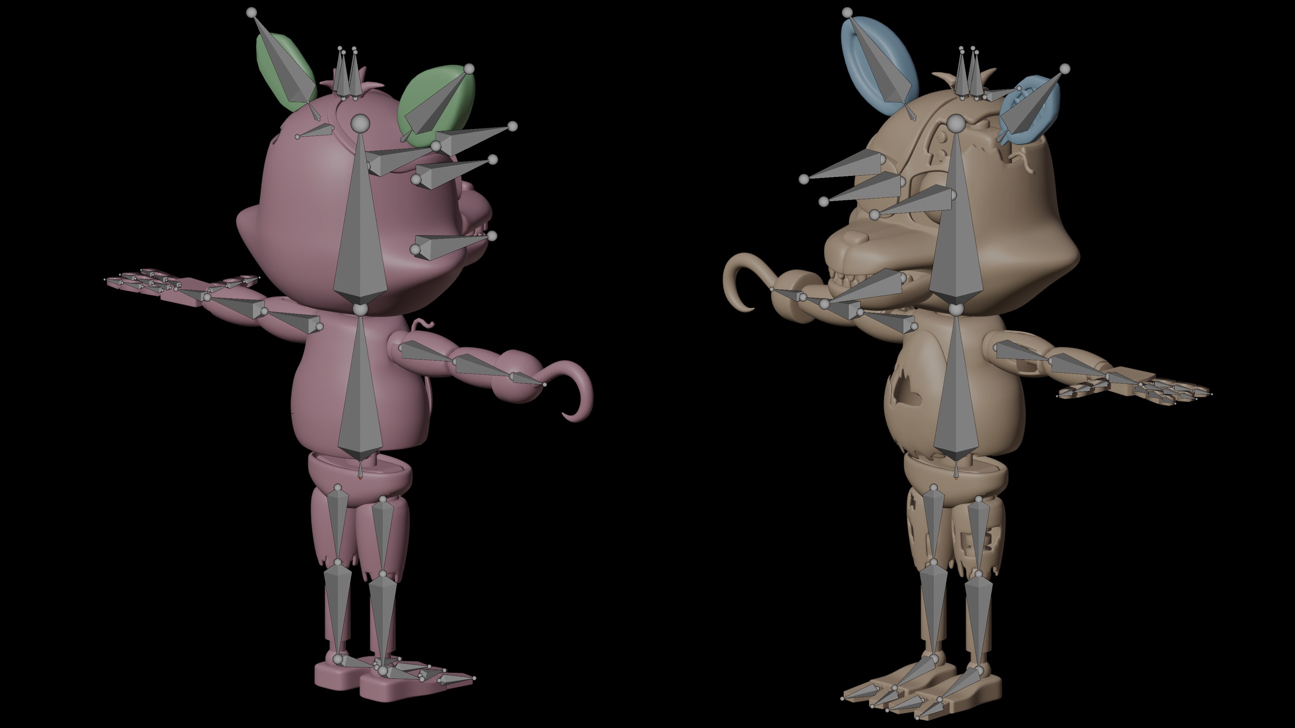 Media 1 for listing Foxy Reimagined: A Stylized 3D Animatronic For SFM