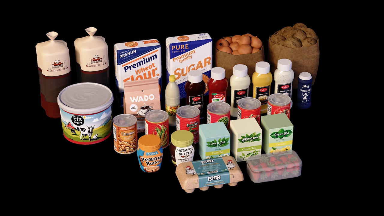 Media 1 for listing Staple Food Pack