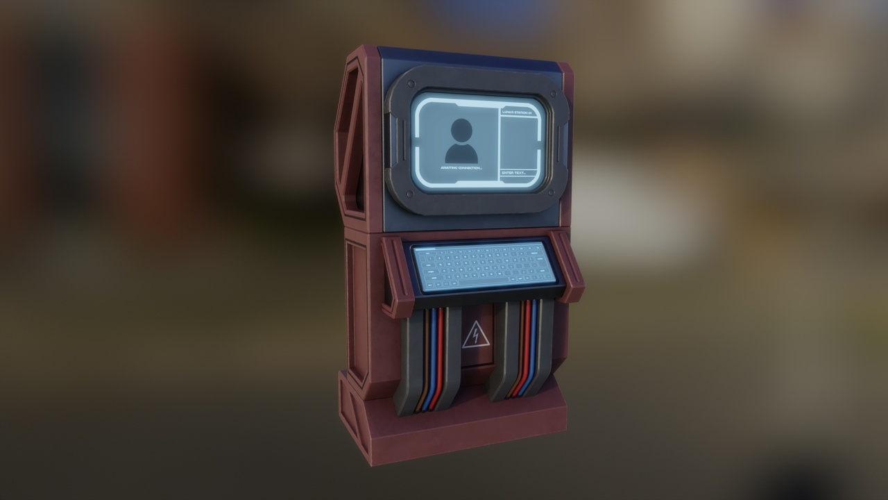 Media 1 for listing Sci-fi Computer console