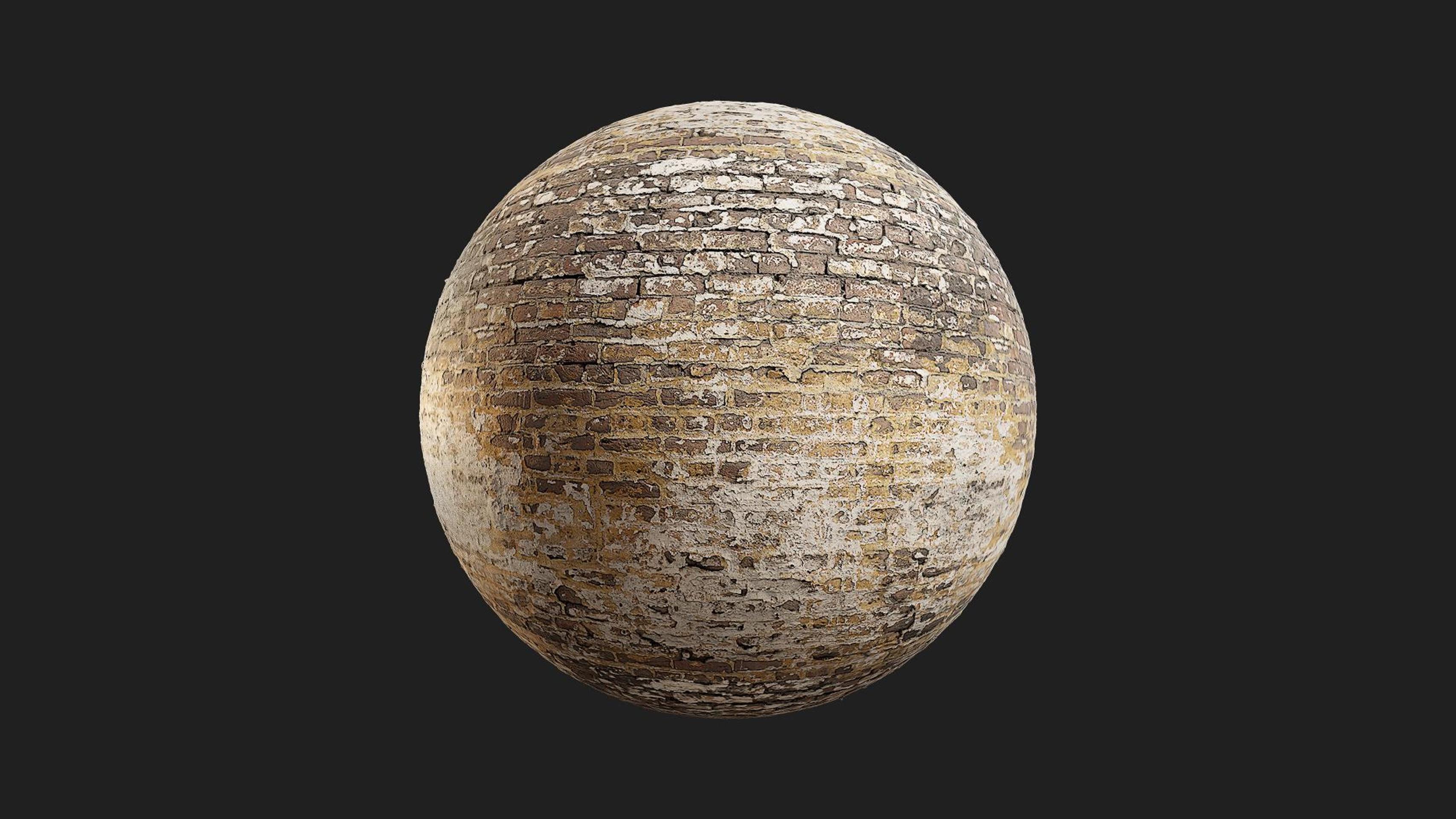 Weathered Brick Wall | Fab