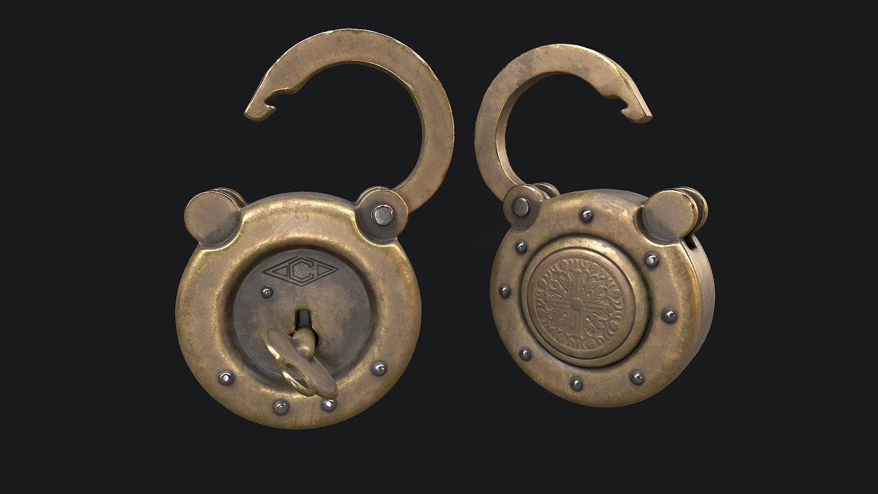 Media 1 for listing Vintage Padlock 5