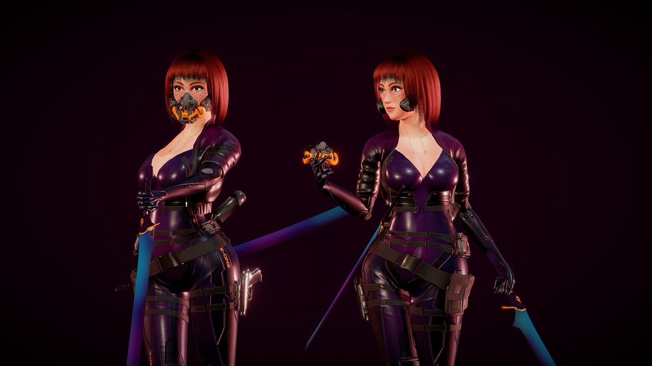 Media 1 for listing Cyberpunk Alina Robot