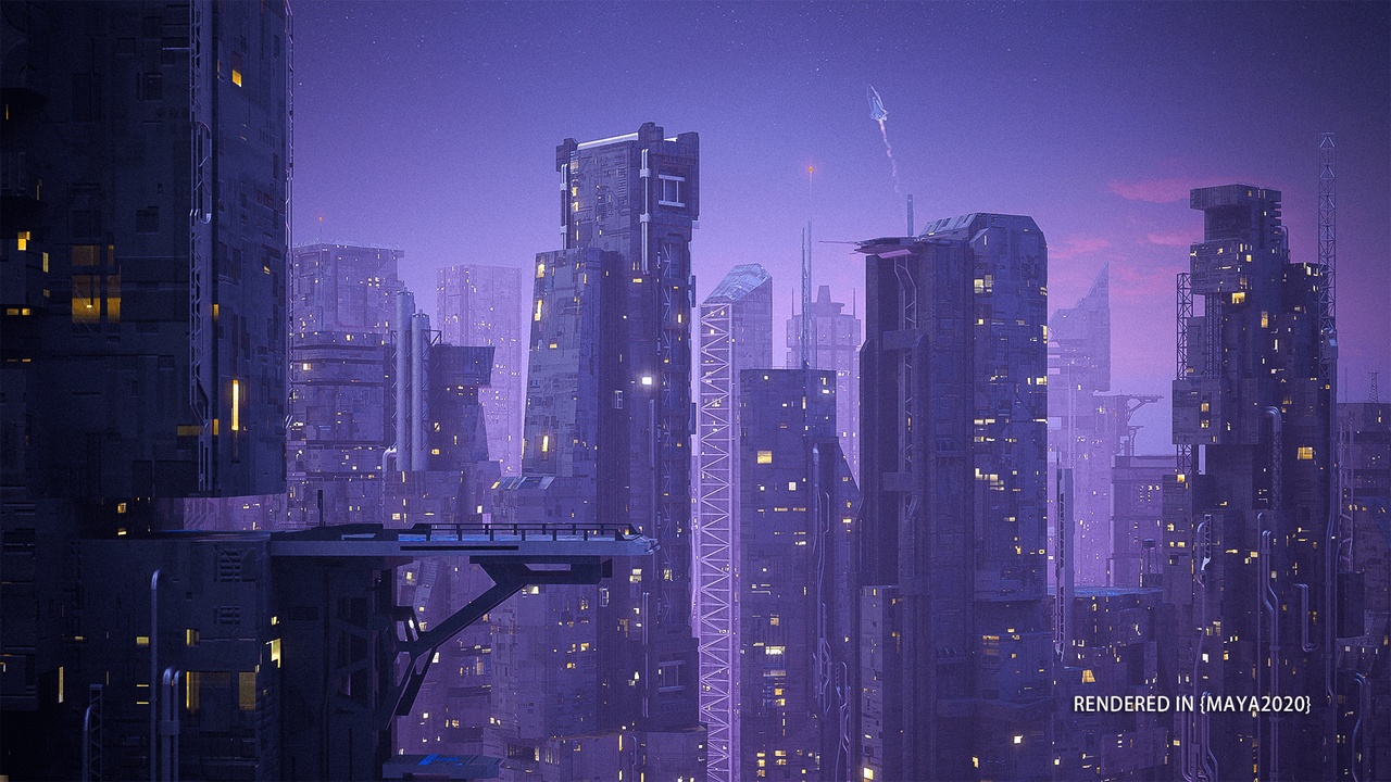 Media 1 for listing Scifi building bundle pack