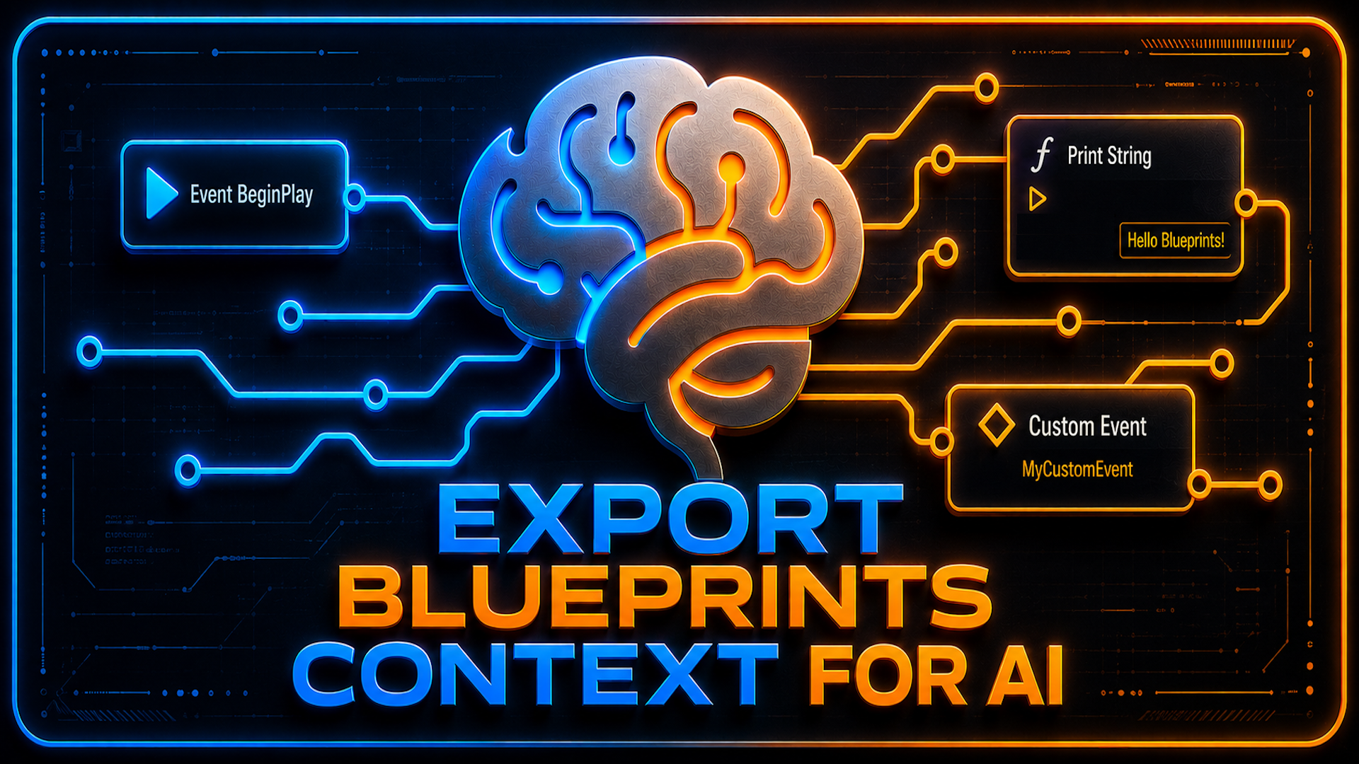 Export Blueprint Context for AI | Fab