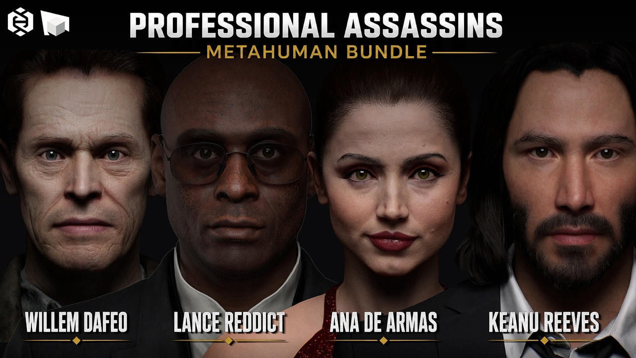 Media 1 for listing Professional Assassins | Metahuman Bundle