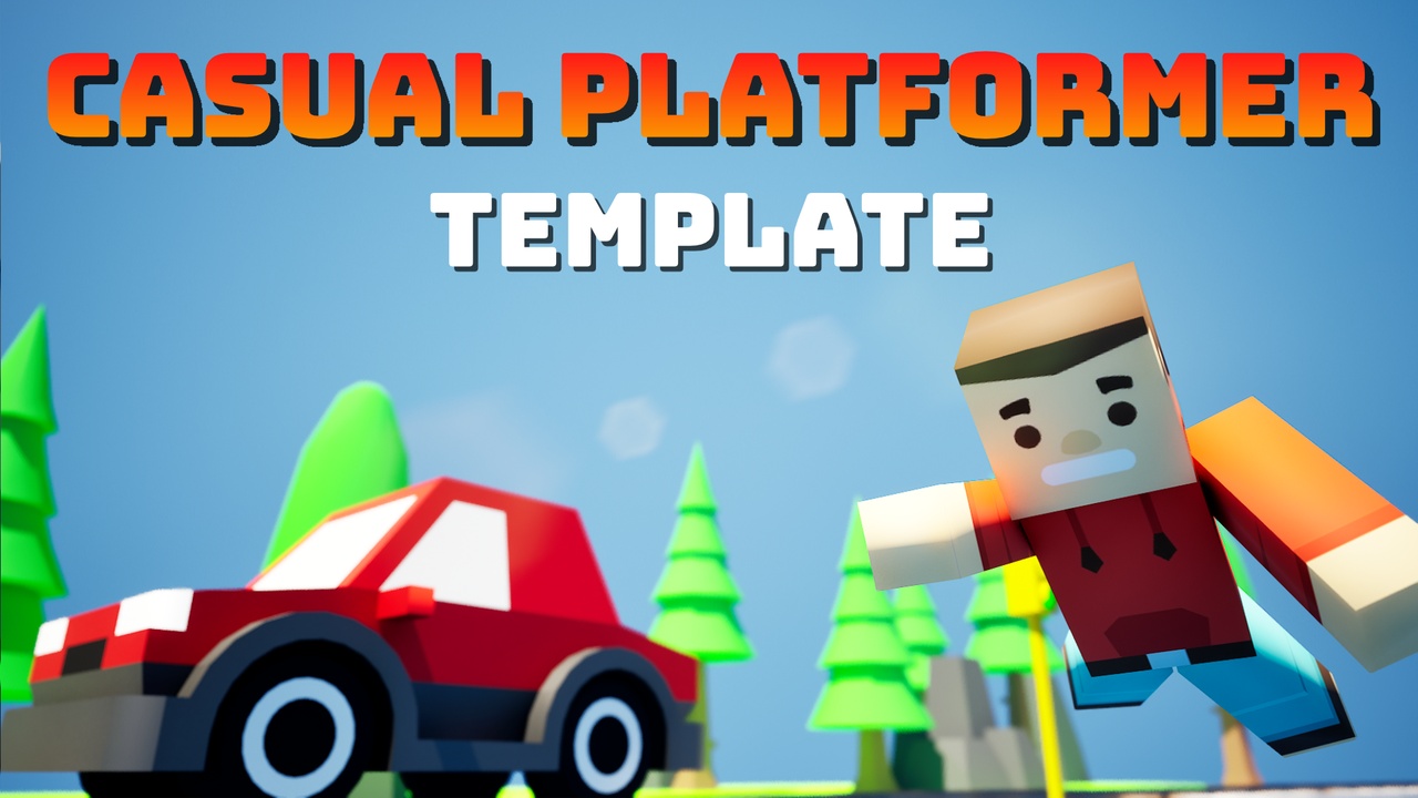 Media 1 for listing Casual Platformer Template