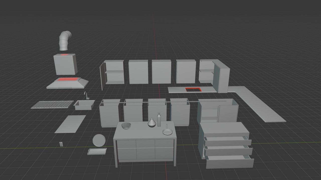 Media 1 for listing Luxury Modular Kitchen Scene 1