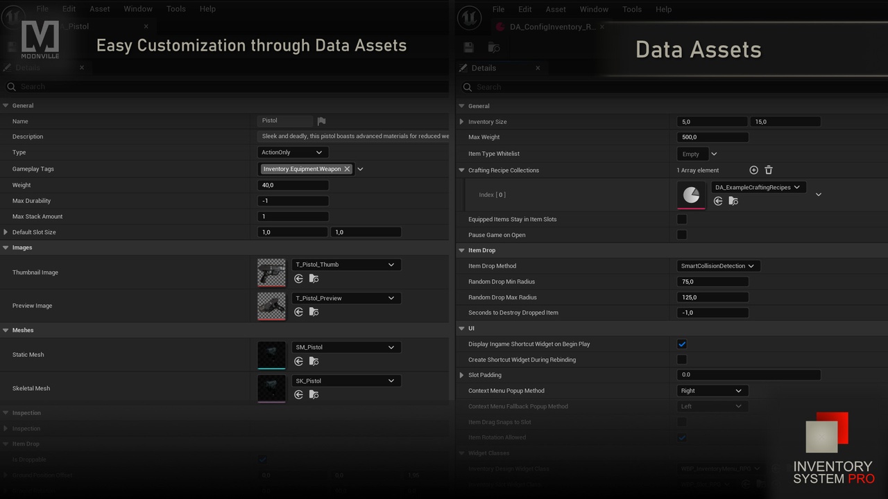 Moonlight Inventory System Inventory System Pro by Moonville