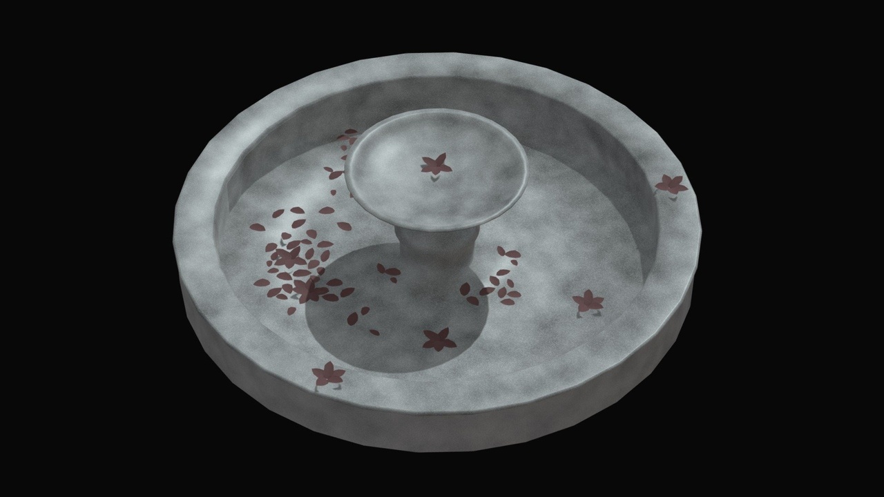 Multimedia 1 dla listy Red Flowers in a Fountain (Dark Academia/Fantasy Collection)