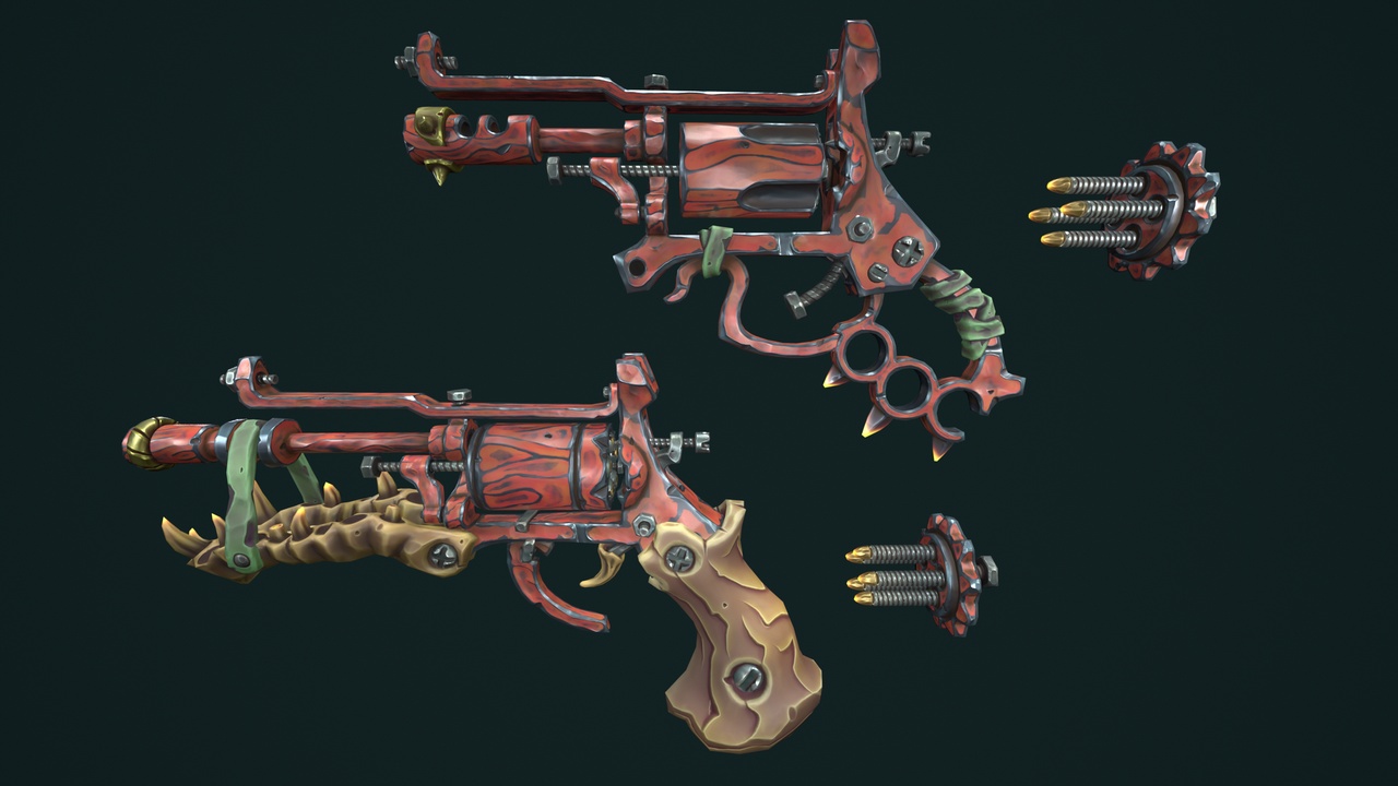 Media 1 for listing Modular stylized desert revolver