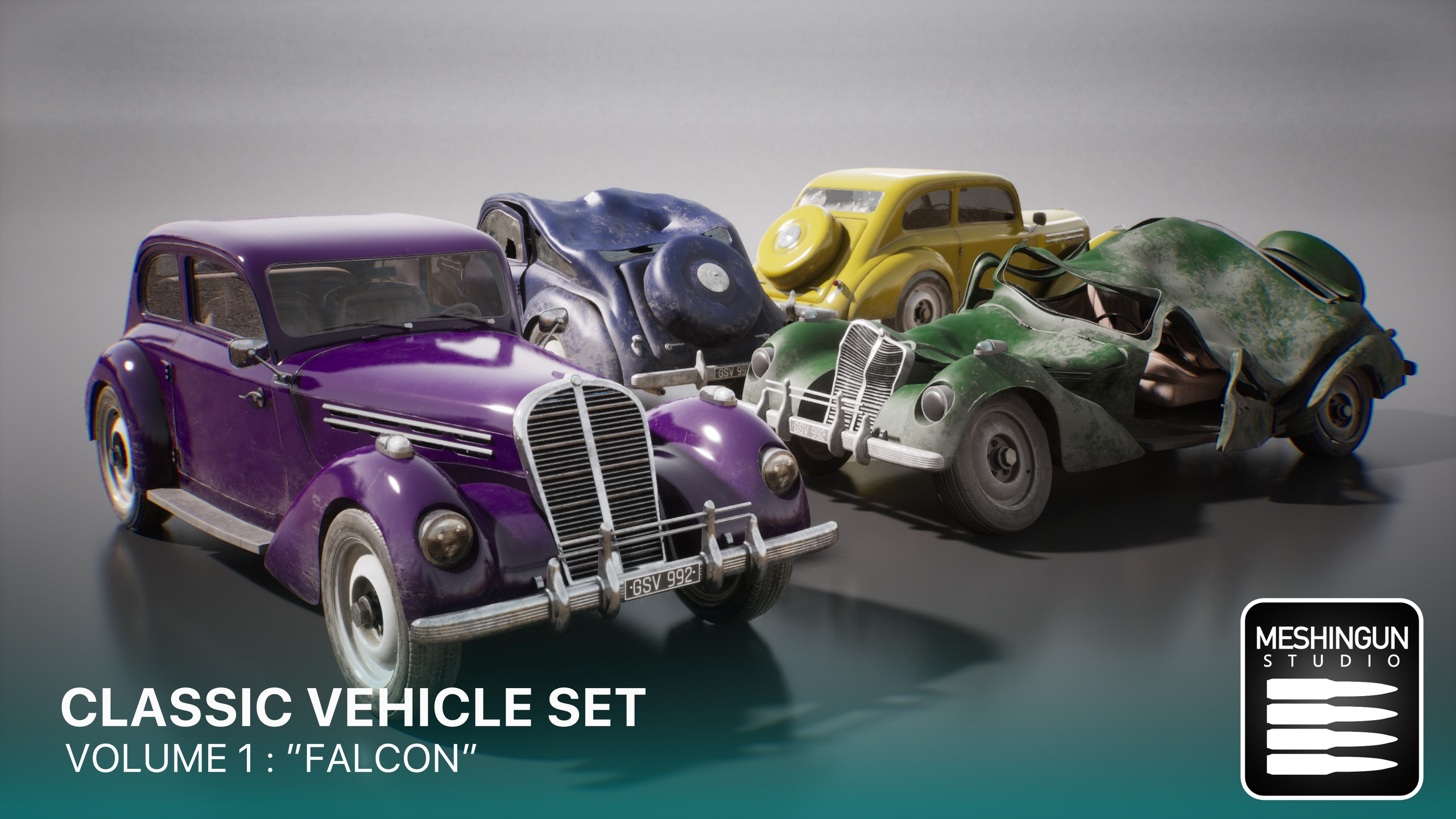 Media 1 for listing Classic Vehicle Set - V.01: Falcon