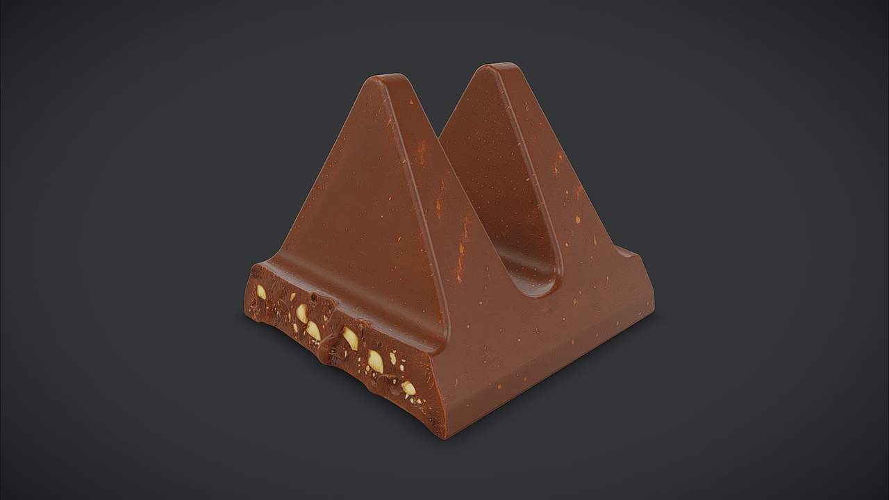 The Split Triangle Chocolate Slice | Fab