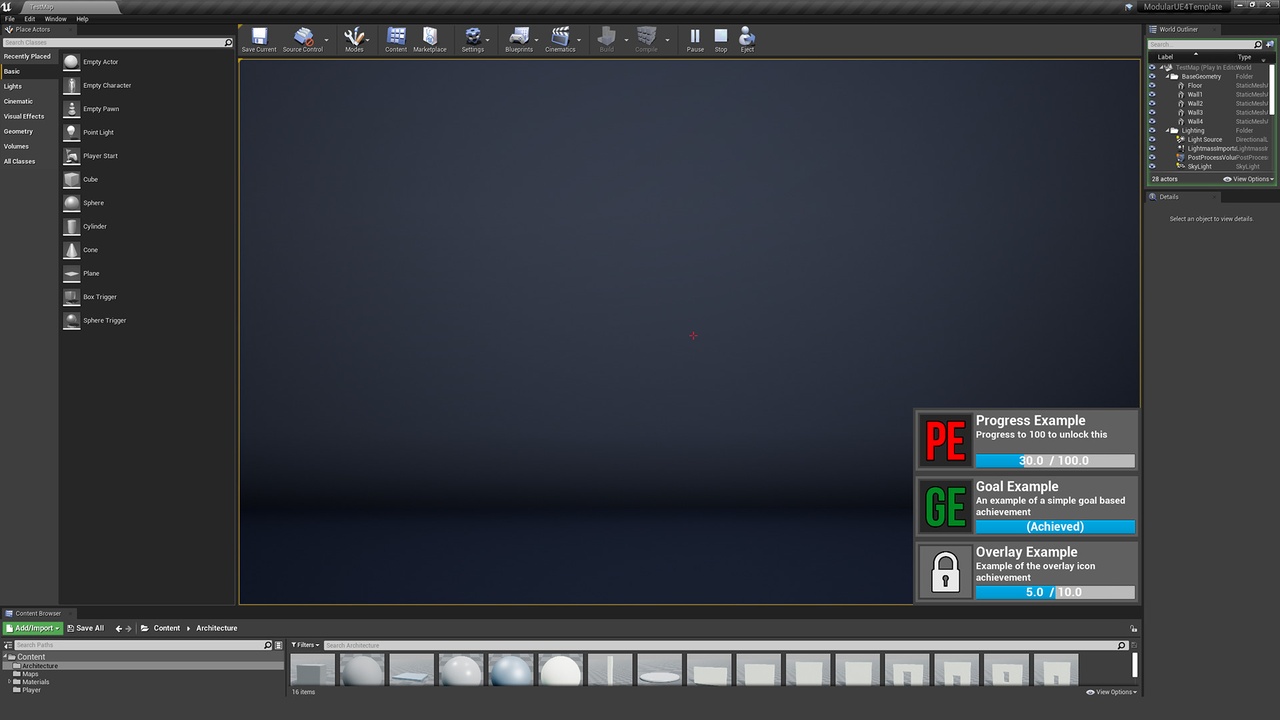 Media 1 for listing Achievement System (Blueprint Compatible)