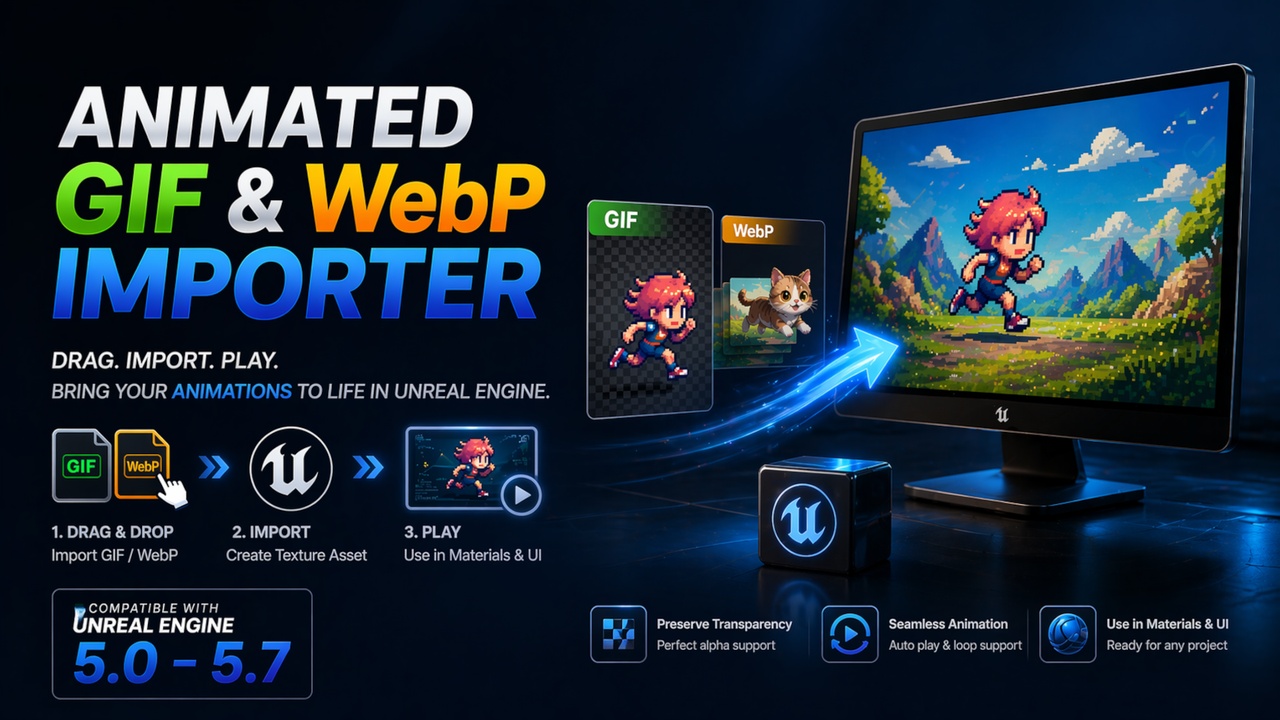 出品Animated GIF & WebP Importer - Import and Play Animated Imagesのメディア1