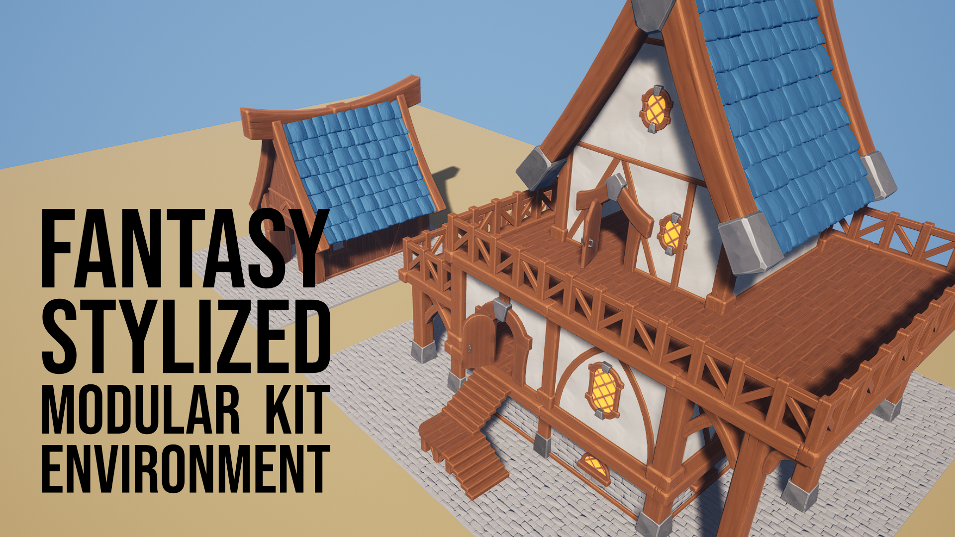 Stylized Modular Animation Stylized Fantasy Modular Kit – Environment Asset Pack | Fab