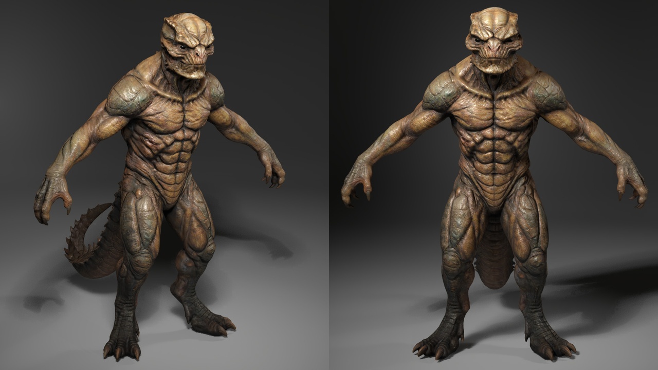 Media 1 for listing 3D Monster Model 3 - Rigged - Animated - Epic Skeleton