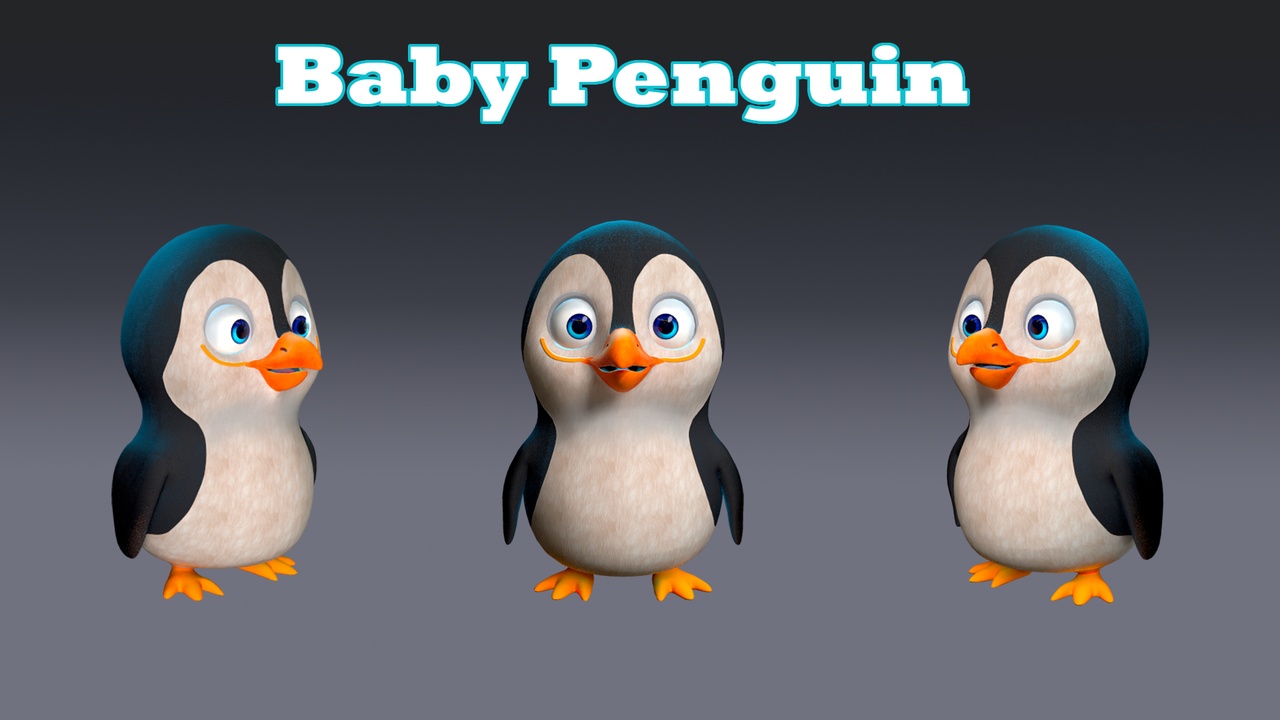 Media 1 for listing Baby Penguin Animation