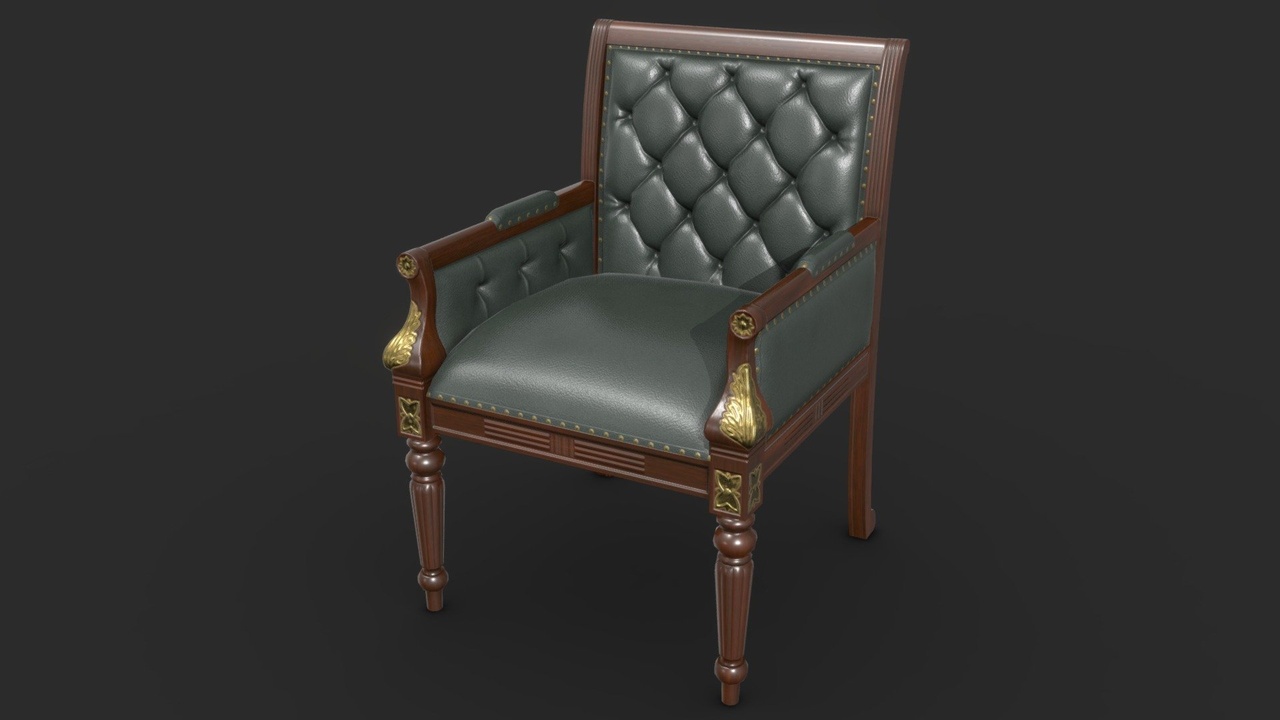 Media 1 for listing Luxurious Antique Chair