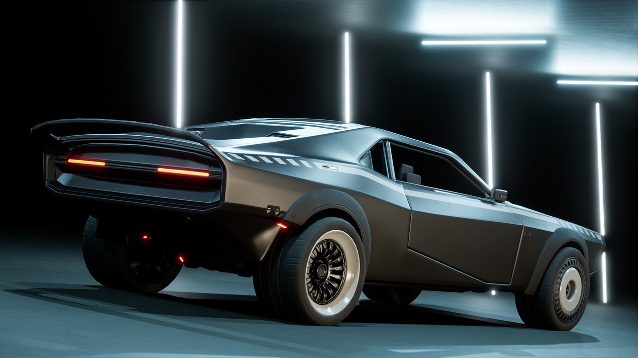 Media 1 for listing SciFi Cyber Car