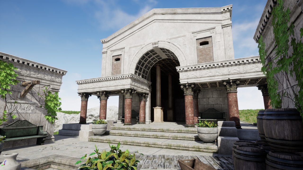 Media 1 for listing Rome Temple Module Pack