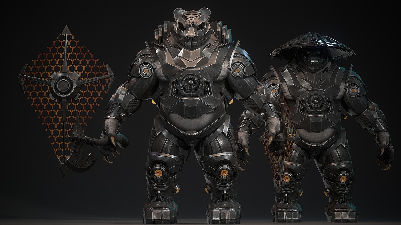 Media 1 for listing Sci fi Panda
