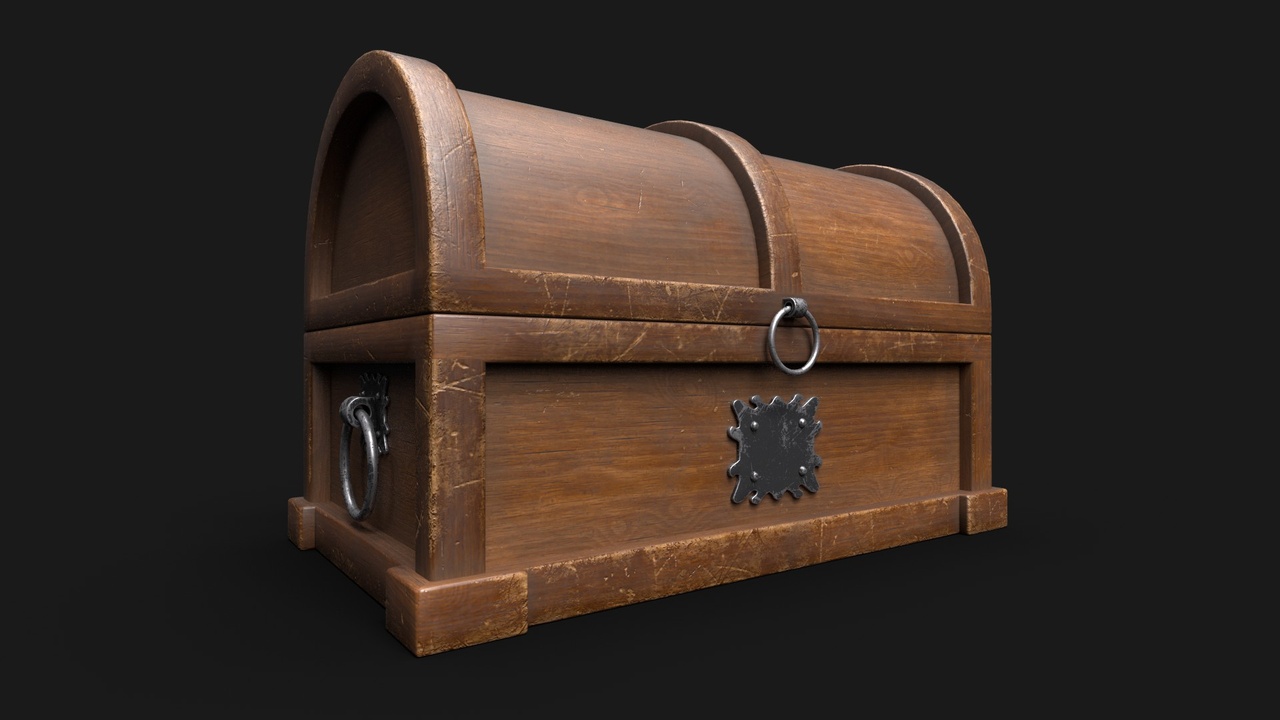 Media 1 for listing Chest Medieval M3