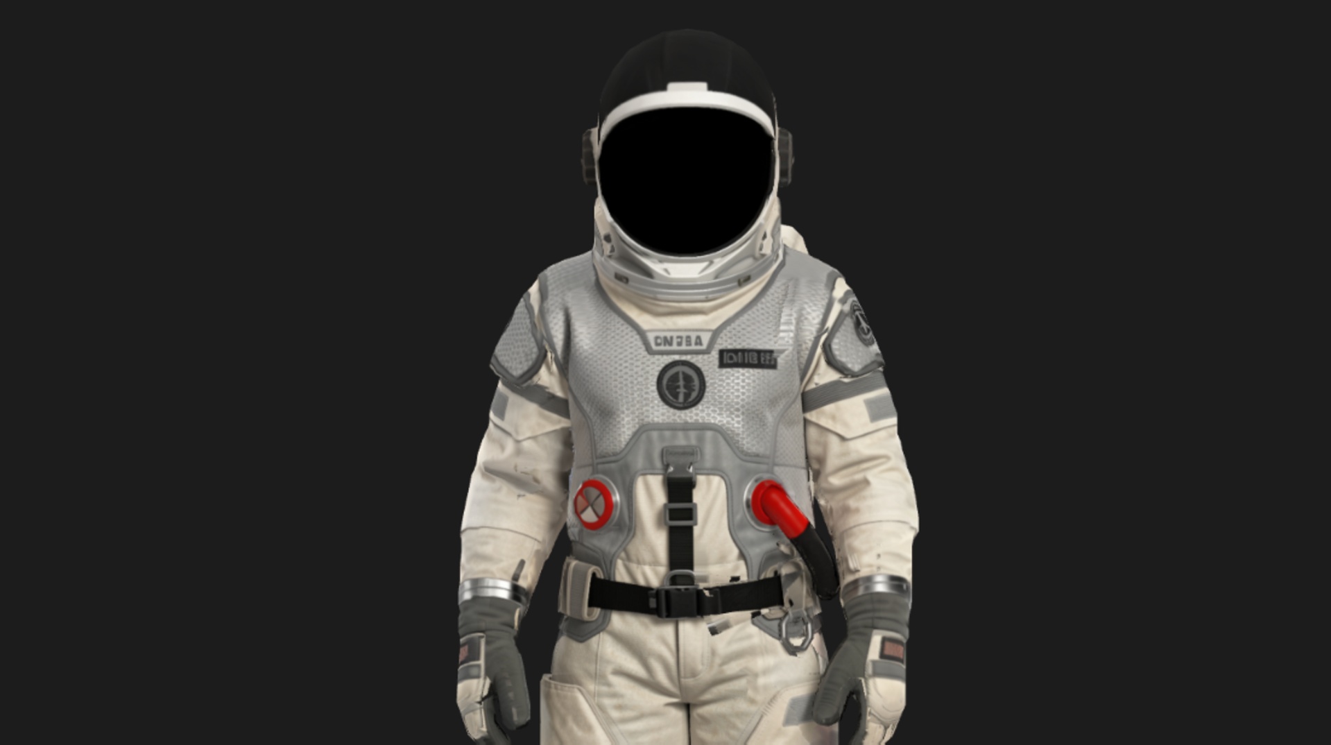 Media 1 for listing Lunar Frontier Expeditionary Astronaut Low-Poly 3d Model