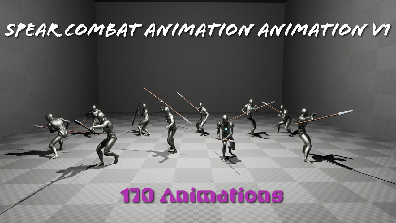 Media 1 for listing Spear Combat Animation V1