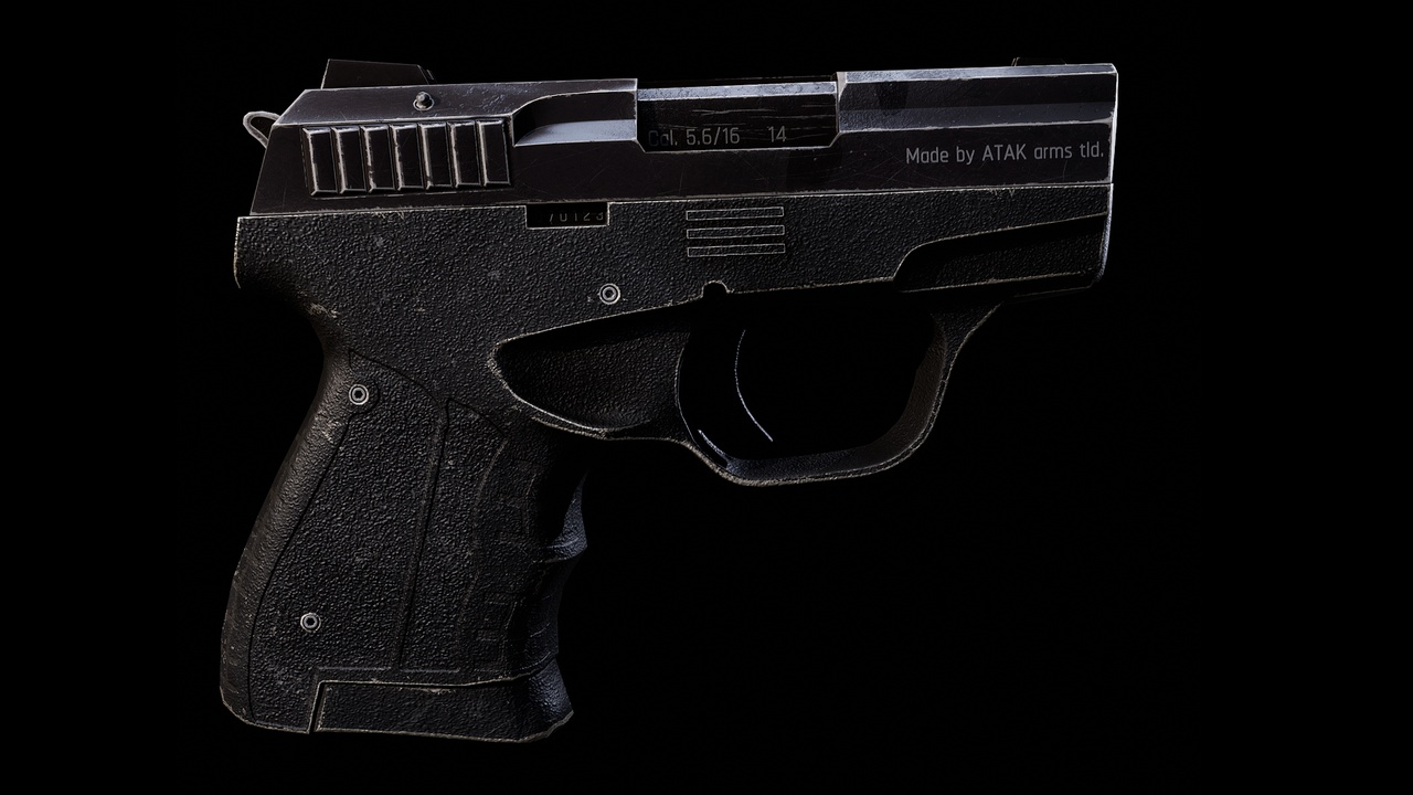 Media 1 for listing Pistol STALKER - M906 (Game-ready)
