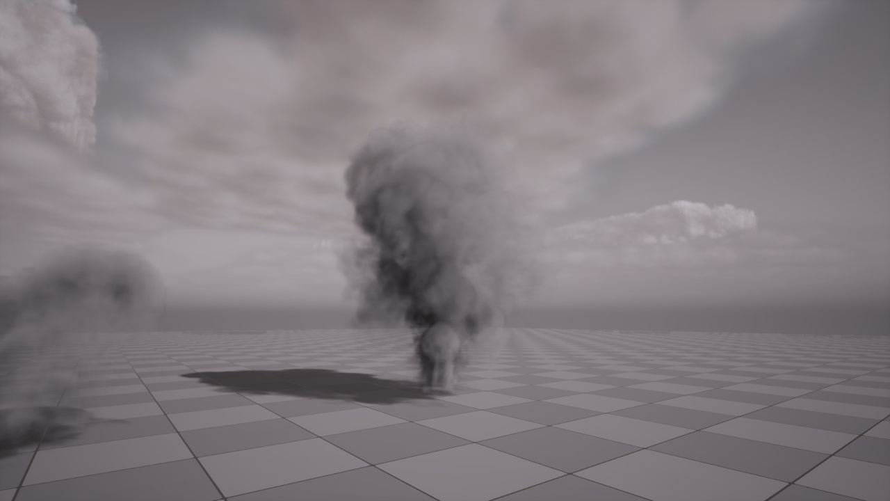 Smoke Bursts Niagara Fluids 제품 등록을 위한 미디어 1개