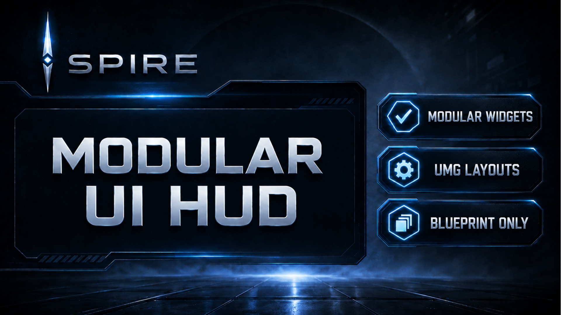 Modular UI HUD Lite - Blueprint UMG HUD Starter Kit | Fab