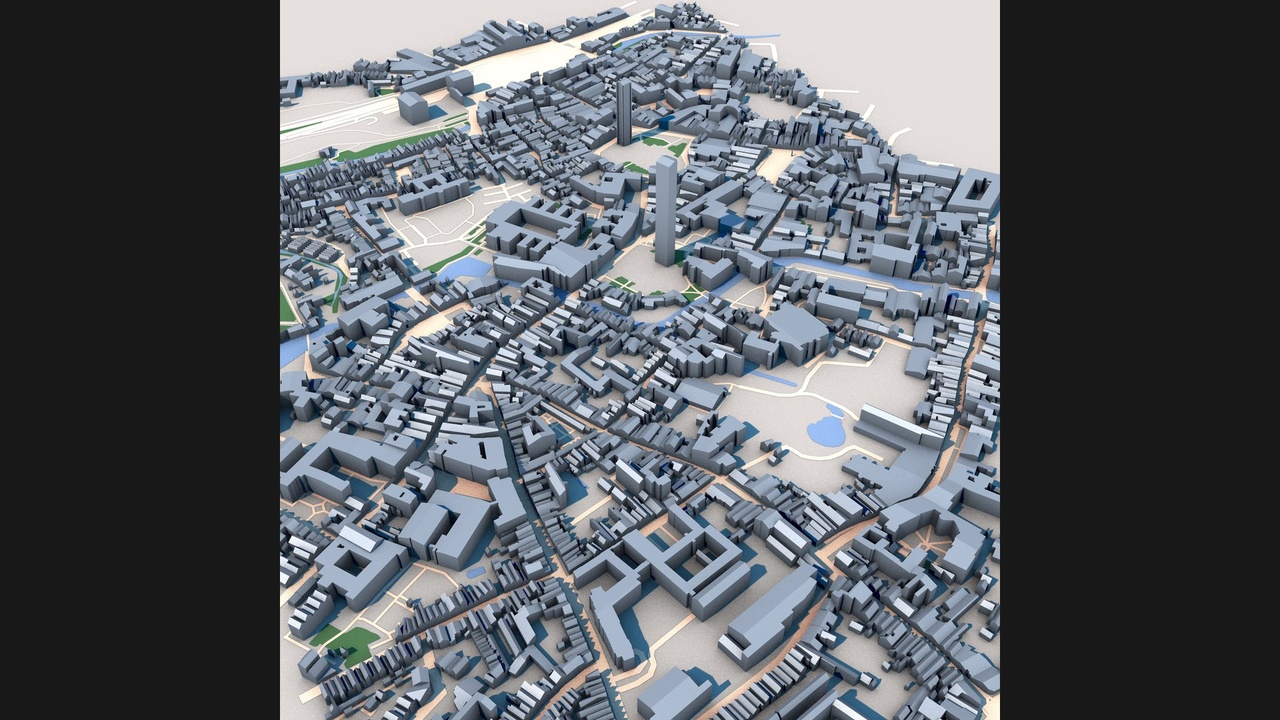 Media 1 for listing Church of Our Lady Bruges Belgium | Detailed Historic Landmark 3D Model
