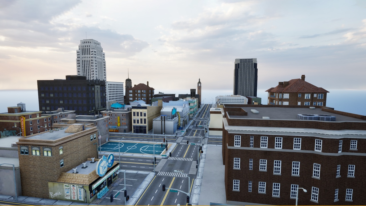 Media 1 for listing Game Ready City Pack - Urban Environment for Unreal Engine