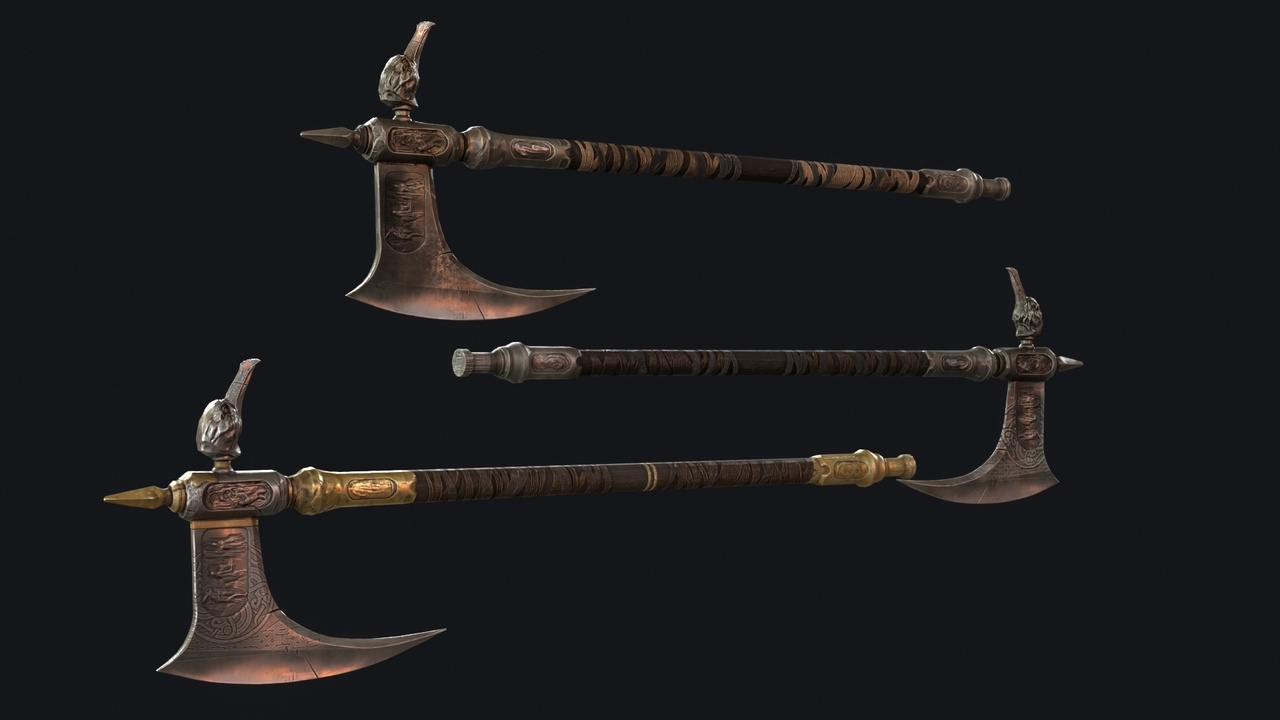 Media 1 for listing Valkyrie Battle Axe