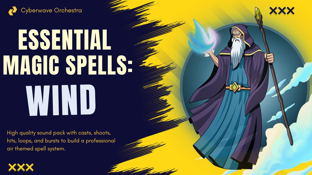 Media 1 for listing Magic Spells Essentials: Wind Sound Effects