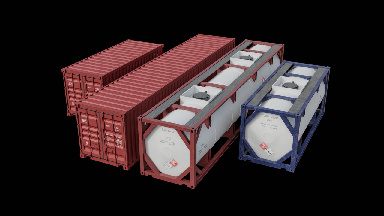 Media 1 for listing ISO Tank And Box Containers Pack